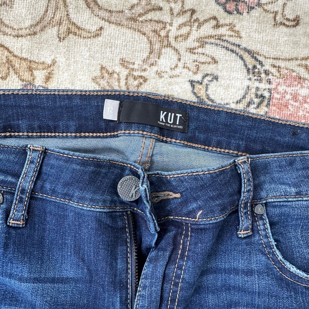 Kut from the Kloth Dark Blue Skinny Jeans - Picture 2 of 2